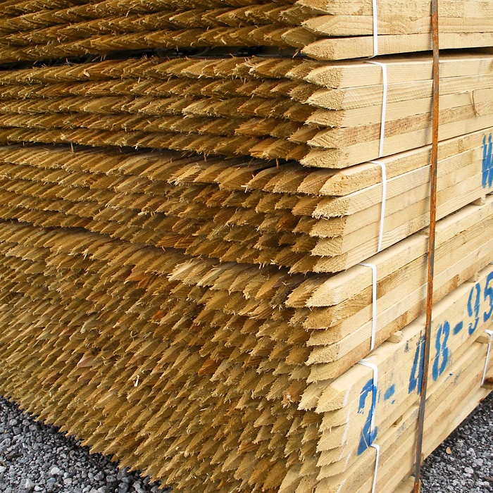 Softwood Square Sawn Tree Stakes