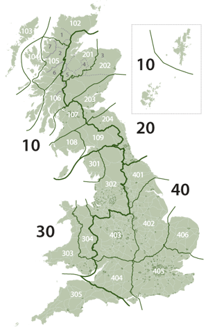 Regions of Provenance & Seed Zones